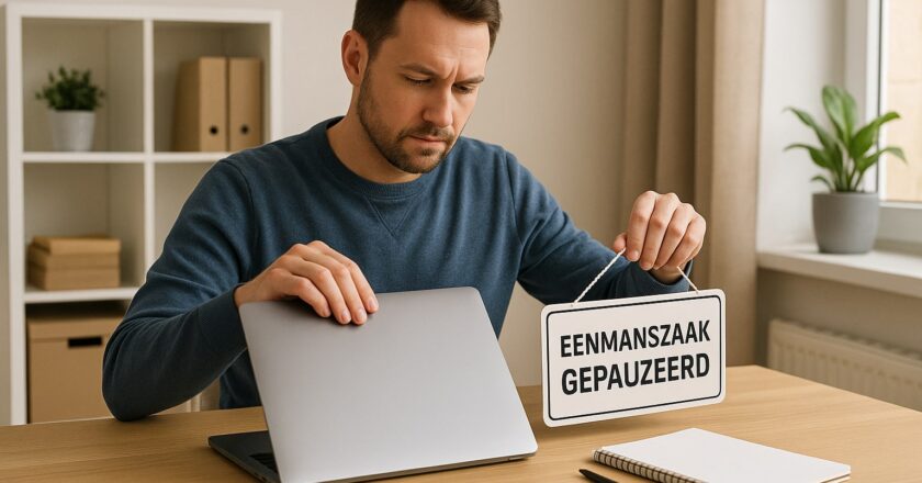 Eenmanszaak pauzeren: hoe pak je dat strategisch aan?