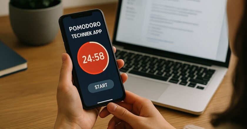 Pomodoro techniek app: slimmer werken in blokken van focus
