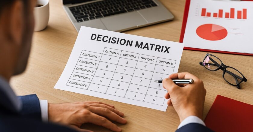beslissingsmatrix als krachtig hulpmiddel voor betere keuzes