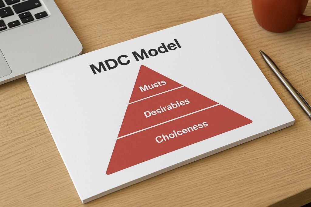 mdc model: een praktische gids voor betere besluitvorming