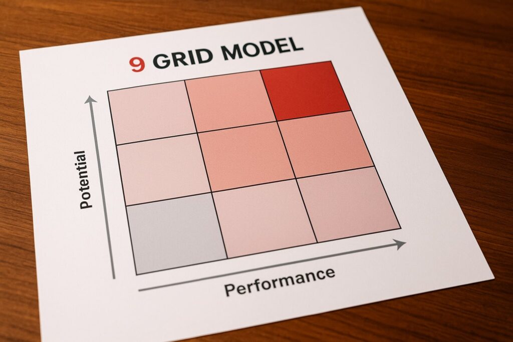 9 grid model: inzicht en strategie voor talentmanagement