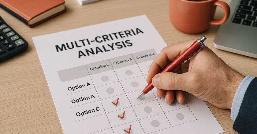Multicriteria analyse: een kompas voor complexe beslissingen