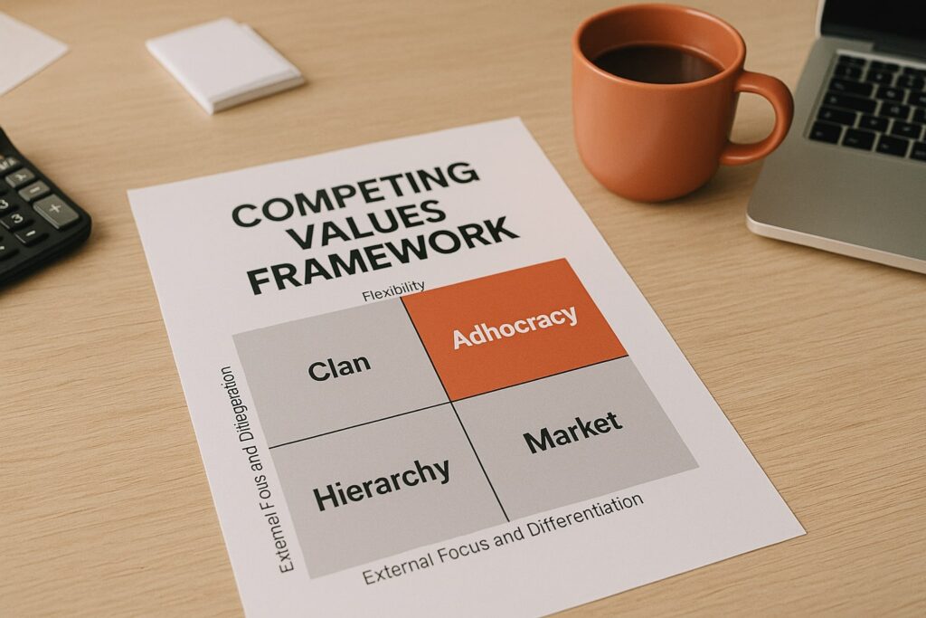 Competing values framework: begrijpen en sturen van organisatiecultuur