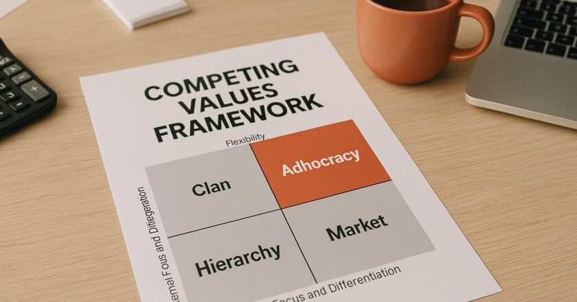 Competing values framework: begrijpen en sturen van organisatiecultuur