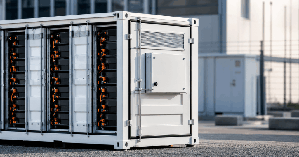 Hoe batterijopslag bedrijven helpt tijdens piekuren op het elektriciteitsnet
