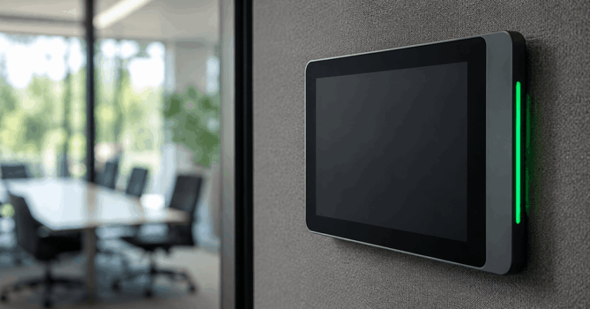 Slim vergaderruimtes beheren met een meeting room tablet