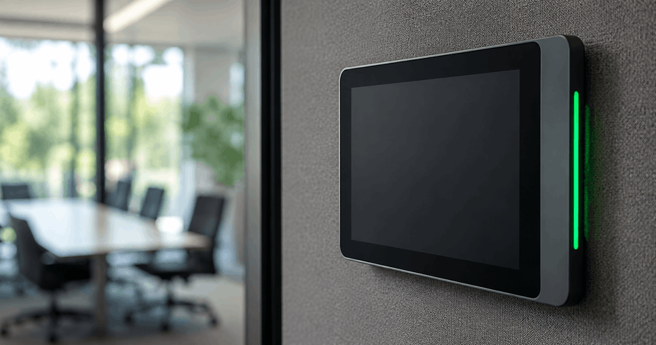 Slim vergaderruimtes beheren met een meeting room tablet